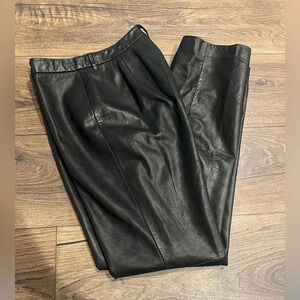 Vintage‎ Nine West Genuine Leather Pants Size 4
